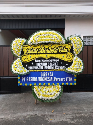 Papan Bunga Duka di Pentadu Barat